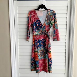 Sunny Leigh Wrap Dress- size S NWT